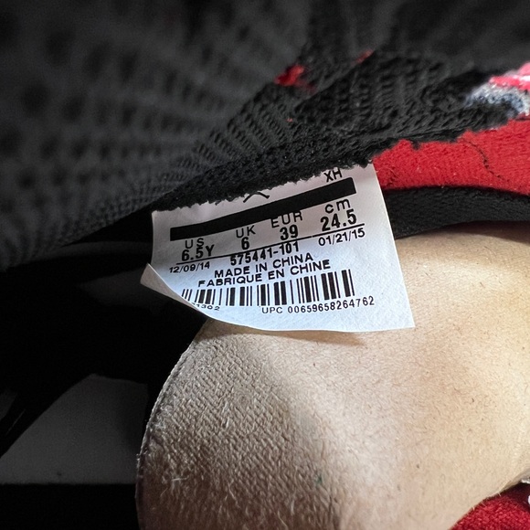 Nike Retro Air Jordan Chicago Red 1s 1 2016 GS - Picture 10 of 10